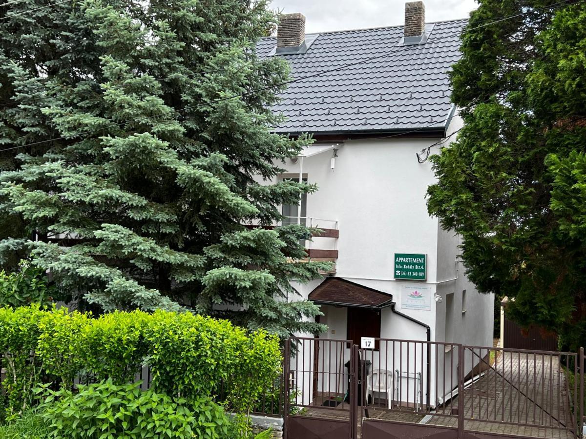 Apartment Pension Rideg Hévíz Exterior foto